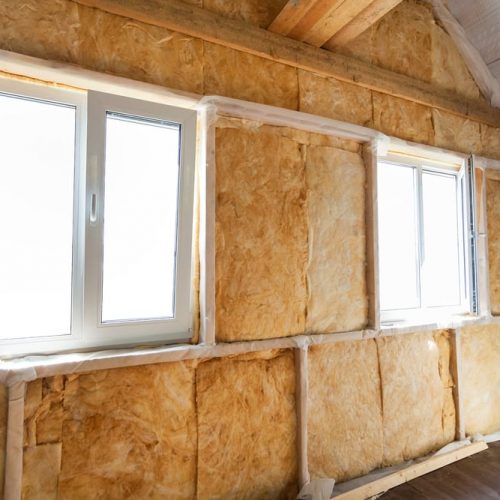 home insulation installed with the right r-value score for home climate and location